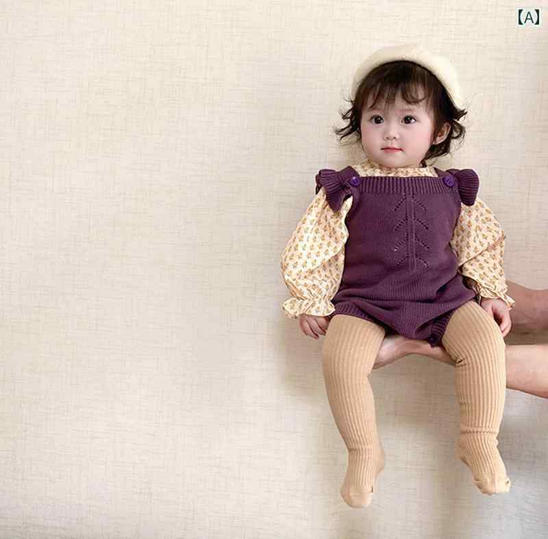 ベビー服 シャツ オーバーオール セットアップ 暖かい 秋 かわいい キュート ホームウェア ギフト 赤ちゃん 幼児 子供服
