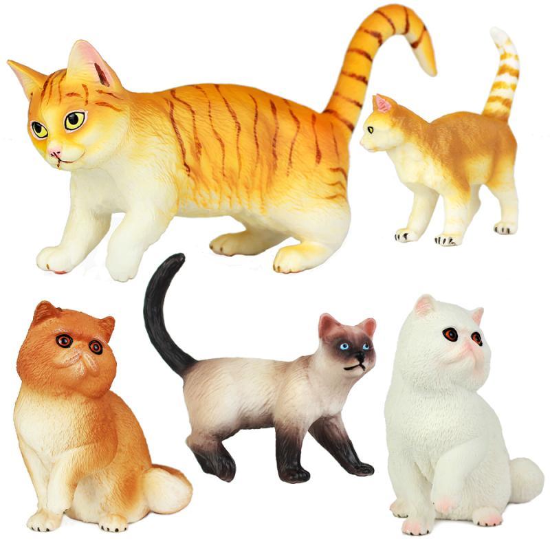 楽天ズボラ美猫 かわいい 疑似 野生 動物 世界 ペルシャ猫 オレンジ猫 メコン猫 子猫 子供 おもちゃ 装飾品