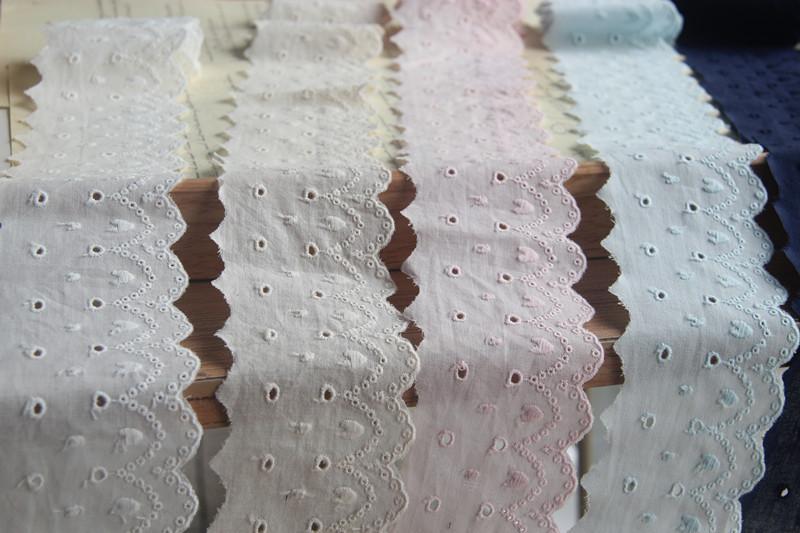 生地 布 レース メッシュ 刺繍 ハイエンド 手芸 クラフト 裁縫材料 服 DIY ドレス 衣装製作 素材 袖口 ネックライン