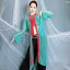 クラシック ダンス 衣装 中国 舞踊 レトロ エレガント ロングカーディガン ダンス パフォーマンス ドレス