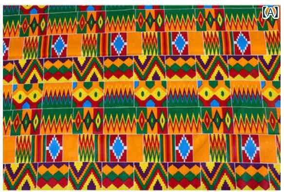 生地 ファブリック ファッション 南米 民族衣装 衣類 生地 DIY 染め布 6ヤード アフリカ ワックス クロス 綿 プリント
