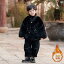 子供服 キッズ ファッション 韓国 男の子 女の子 冬 トップス ジャケット カーディガン コート ブラック