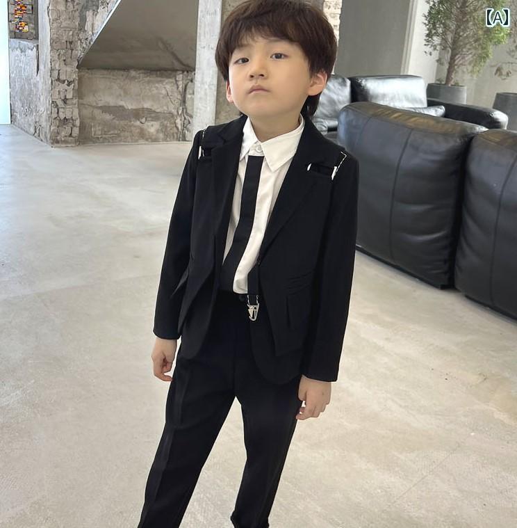 子供服 男の子 スーツ パーティー 発表会 お呼ばれ おしゃれ スタイリッシュ キッズ フォーマル スーツ