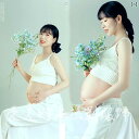 マタニティ おしゃれ 衣装 フォト スタジオ 妊婦 写真 シンプル 妊娠中 妊娠 フリーサイズ ホワイト シンプル セットアップ