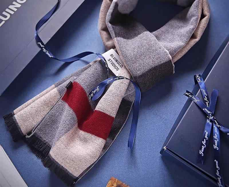 メンズ ファッション 男性 秋 冬 防寒 マフラー ストール かっこいい おしゃれ モテる 韓国 暖かい ス..