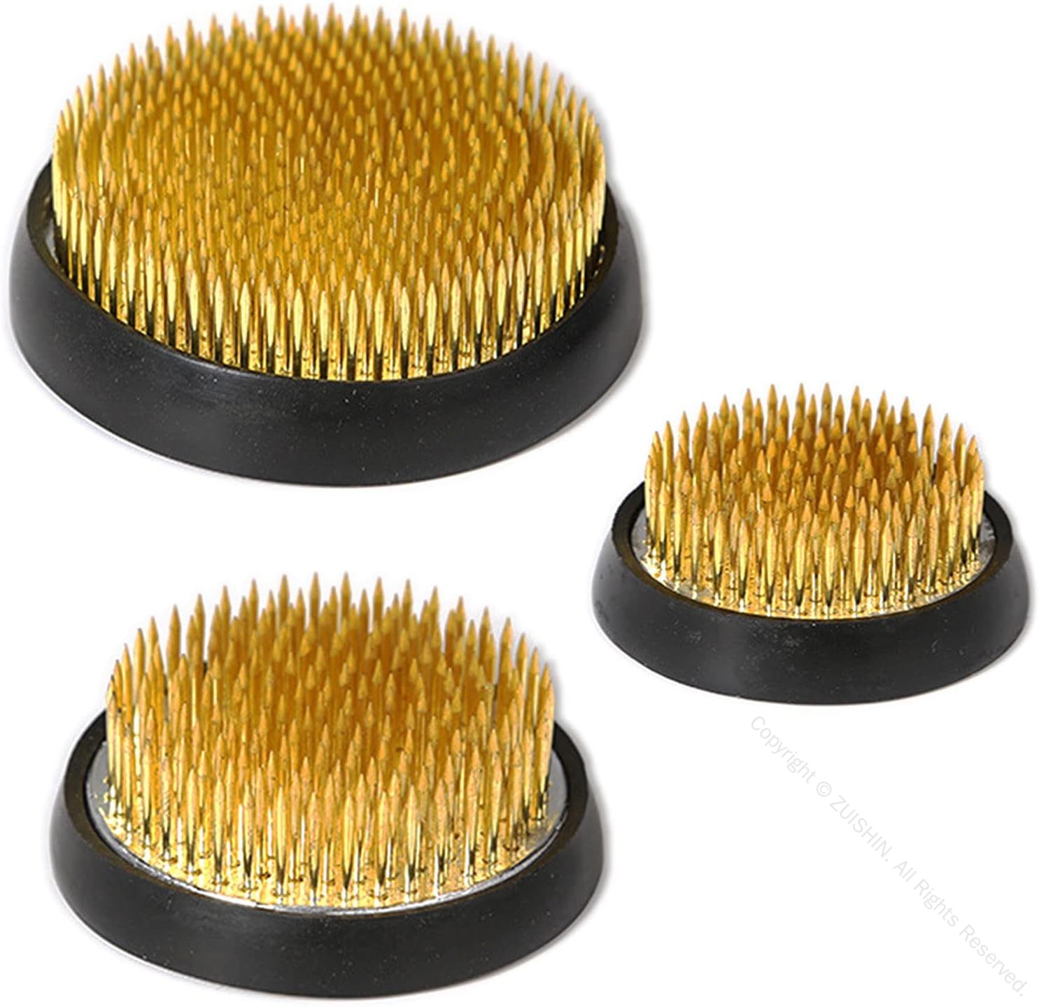 剣山 生け花 丸形 ゴムカバー 滑り止め付き 華道用お花活け器 フラワーアレンジメント専用 滑り止め保..