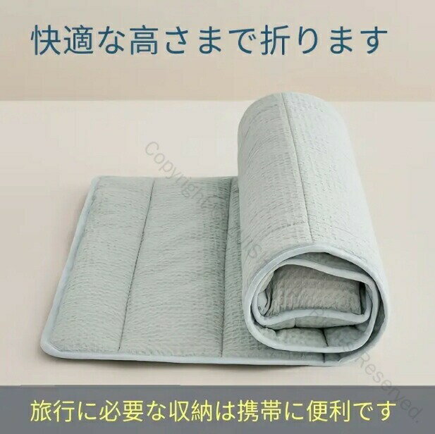 調節可能なタオルピロー 首サポート付き 睡眠補助グッズ 持ち運び便利 軽量設計 家庭 寮 旅行に必須 快適な使い心地で疲れを軽減する枕 3