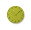 Lemnos CARVED COLORED φ240 グリーン （NTL16-06 GN） 時計 ギフト 結婚祝い 新築祝い レムノス