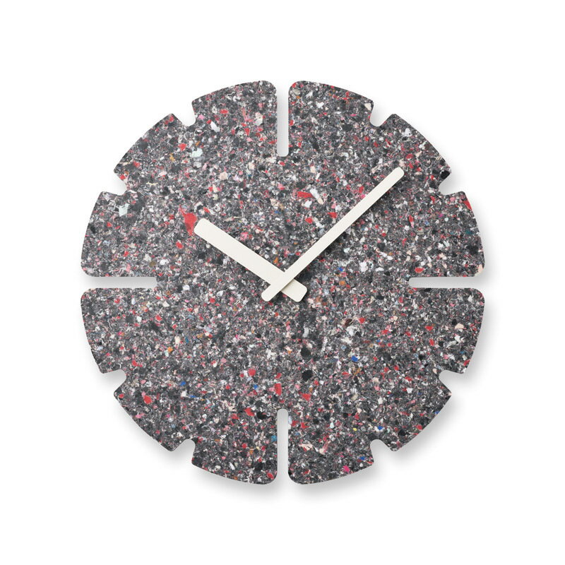 Lemnos PANECO CLOCK / ストーン・ミドル・スリット丸 φ290 （HIL22-11A MID）掛け時計 シンプル 五十嵐 久枝デザイン 新築祝い レムノス