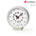 Lemnos fun pun clock for table(YD18-04)Φ150 ふんぷんくろっくフォア テーブル 掛け時計 置き時計 時計 子供部屋 子...
