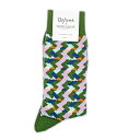 メール便対象 ayame MENS・Thunder socks・AYMxPH/W205 Green SOCKS サンダーソックス メンズフリー アヤメ 男性靴下 ソックス