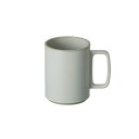 Hasami Porcelain ハサミポーセリン HPM021 Mug Cup 85 mm Large Gloss Gray グロスグレー 波佐見焼 白 磁器 マグカップ ギフト プレゼント 8.5cm