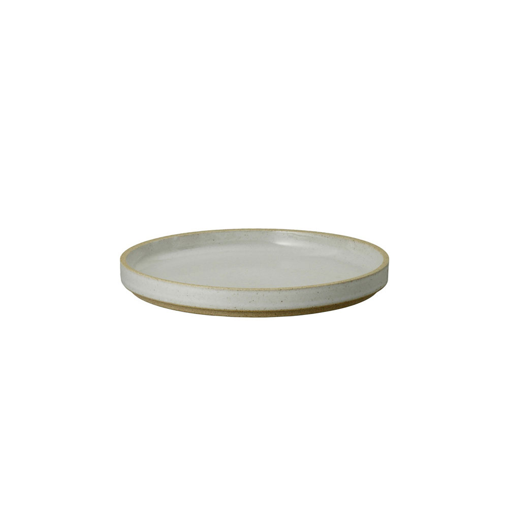 Hasami Porcelain ハサミポーセリン HPM003 Plate 185 mm Gloss Gray 波佐見焼 白 磁器 皿 プレート ギフト プレゼント