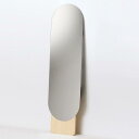 【マラソン限定★100円OFFクーポン配布】MOHEIM STANDING MIRROR ナチュラル スタンドミラー 鏡 姿見 フレームレス