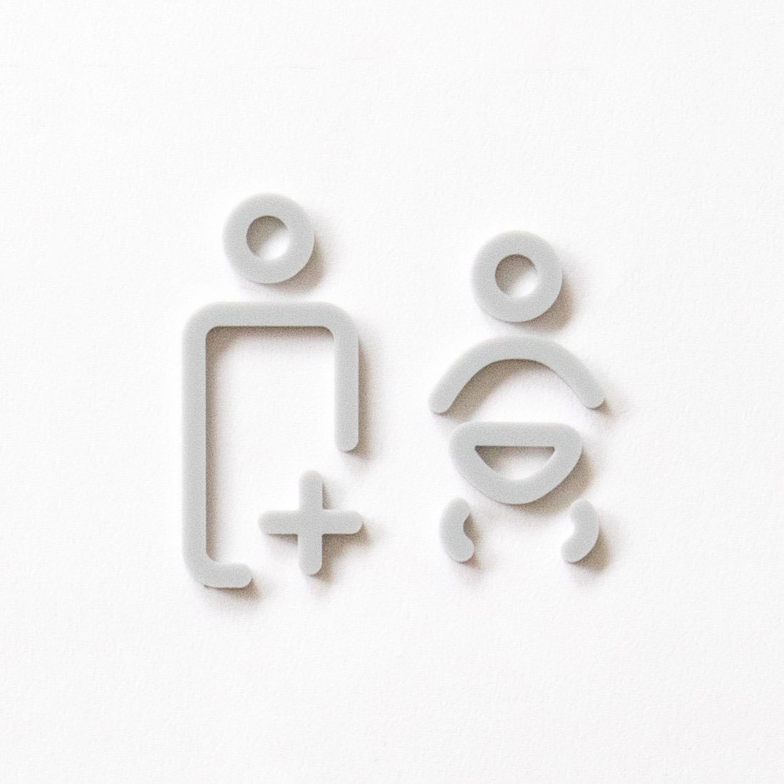 ZUIUN㤨֡BLACK FRIDAY ݥ5ܡMOHEIM OSTOMATE & BABY (gray 졼 ȥᥤ & ٥ӡ ԥȥॵ RESTROOM SIGN  ۽ˤ Ź ե  ڡ  륹ƥå  إࡡɥ Ҷ ֤פβǤʤ1,980ߤˤʤޤ