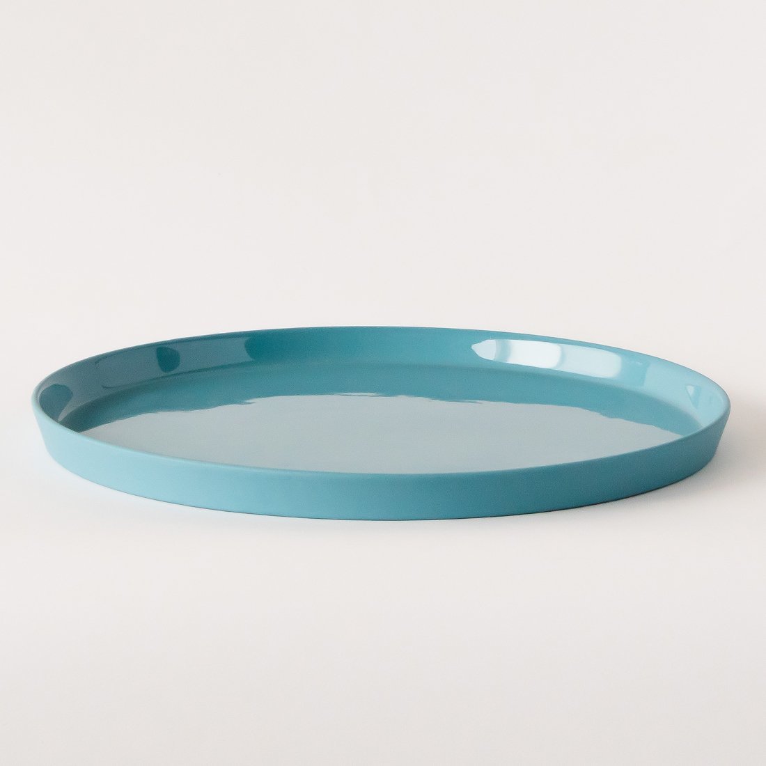 【マラソン限定ポイント2倍】MOHEIM PLATE 260 プレート ターコイズ 大皿 北欧 ペールトーン マット スタッキング 収納 ギフト 御祝い 陶磁器 26cm モヘイムのサムネイル