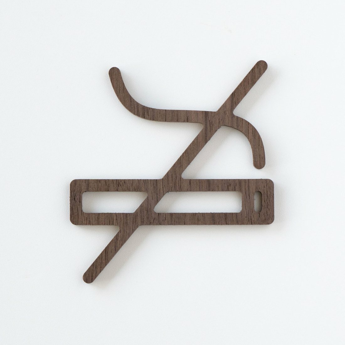 ＼BLACK FRIDAY ポイント5倍／MOHEIM NO SMOKING (walnut) ノースモーキング ウォールナット ピクトグ..