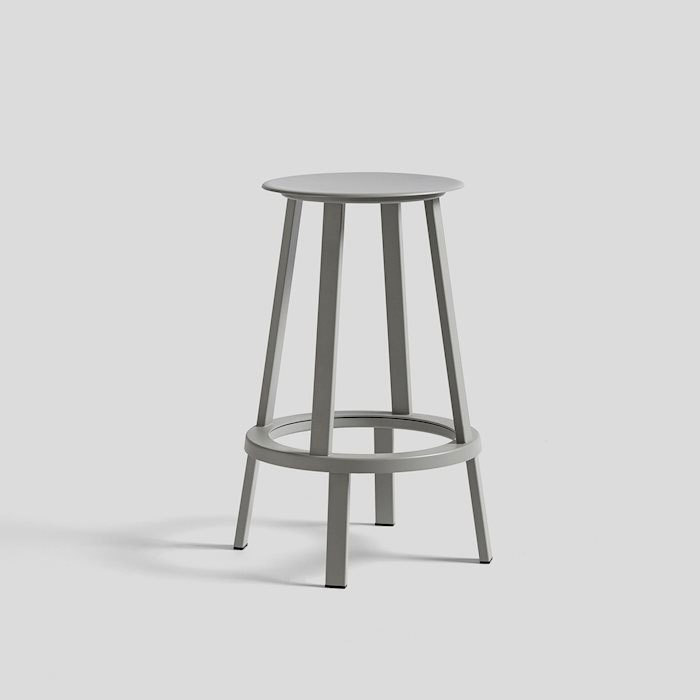 【マラソン限定ポイント2倍】正規品 北欧家具 HAY ヘイ chair 椅子 REVOLVER BAR STOOL LOW SKY GREY グレー リボルバーバースツールのサムネイル
