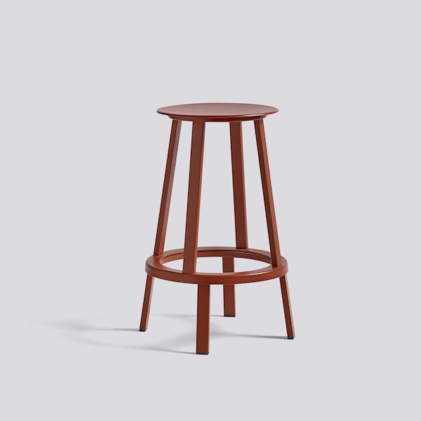 y300~N[|zKi kƋ HAY wC chair ֎q REVOLVER BAR STOOL LOW RED bh {o[o[Xc[