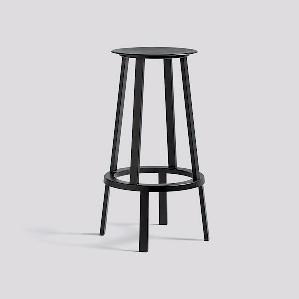 y300~N[|zKi kƋ HAY wC chair ֎q REVOLVER BAR STOOL HIGH BLACK ubN {o[o[Xc[