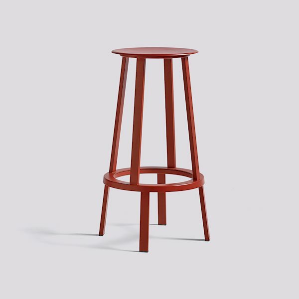 y300~N[|zKi kƋ HAY wC chair ֎q REVOLVER BAR STOOL HIGH RED bh {o[o[Xc[