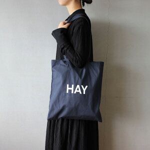 【0のつく日クーポン配布】【メール便対象】HAY ヘイ トート バッグ 正規品 HAY NAVY TOTE BAG ネイビートート hay 北欧 デンマーク インテリアブランド 北欧デザイン ロゴ