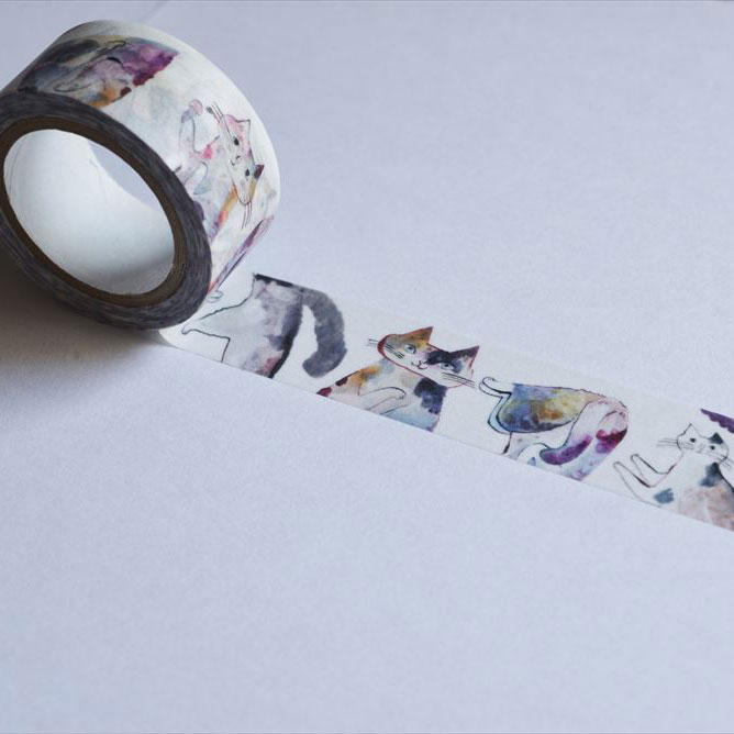 倉敷意匠計画室 トラネコボンボン猫ちゃんマスキングテープ(A) 中西 直子 母の日 敬老の日 プレゼント ギフト 2512SS50
