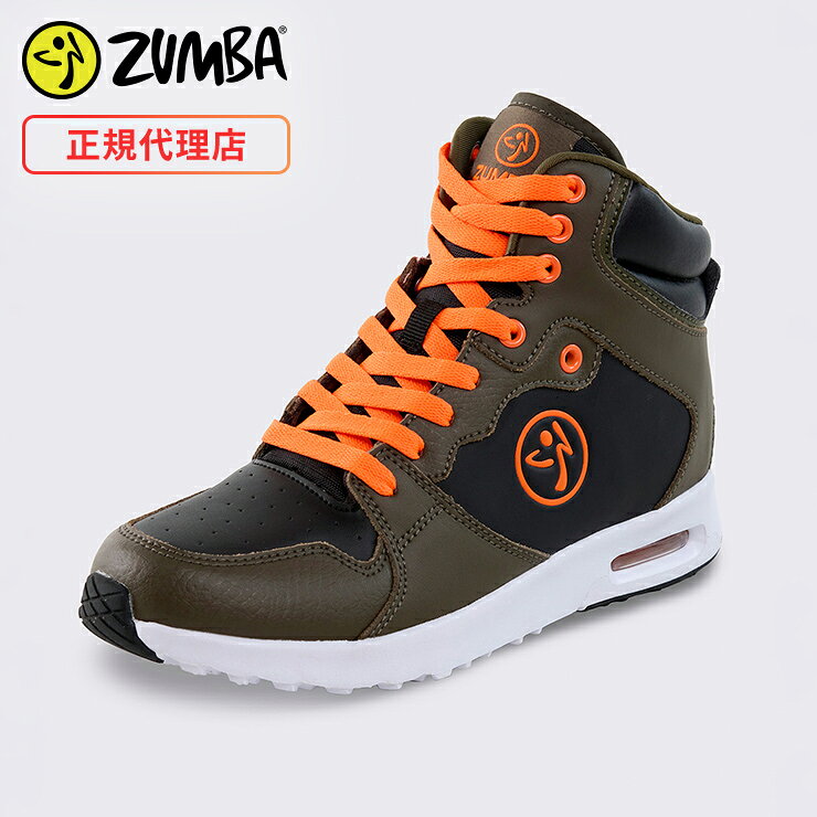 アウトレット ZUMBA ズンバ 正規品 シューズ スニーカー AIR CLASSIC HIGH 靴 オリーブ エクササイズ フィットネス ジム スポーツ ダンス ヨガ ウェア ズンバウェア 2026APS