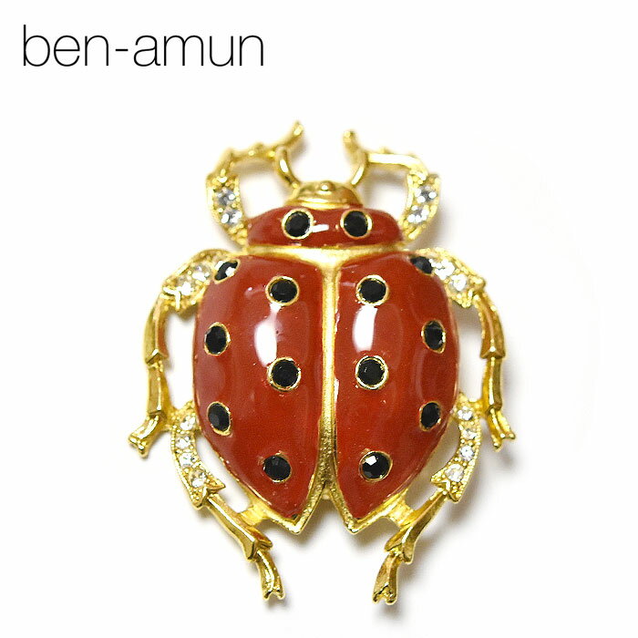 BEN-AMUN xA ĂƂ  bL[`[t K^ egEV u[` s NX^ S[hR[eBOdグ Ladybug (Gold) fB[X Mtg bsO