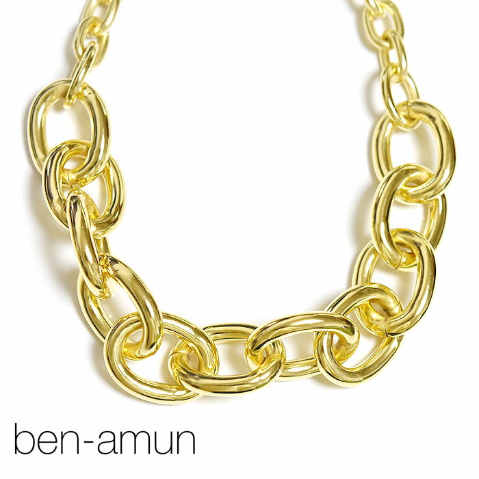 yCLASSY Oggi GfځzBEN-AMUN xA {[ 傫 `F[ fUC lbNX S[hR[eBOdグ Chain Necklace (Gold) fB[X Mtg bsO