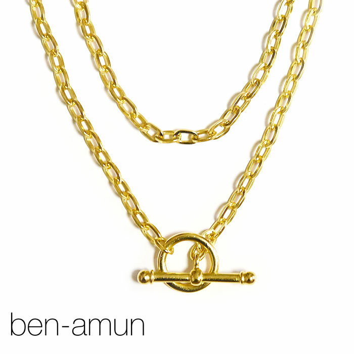 yCLASSY GfځzyēׁzBEN-AMUN xA 3WAY XNGAC `F[ O lbNX 2A }e Gbg 24dグ Chain Necklace (Gold) fB[X Mtg bsO