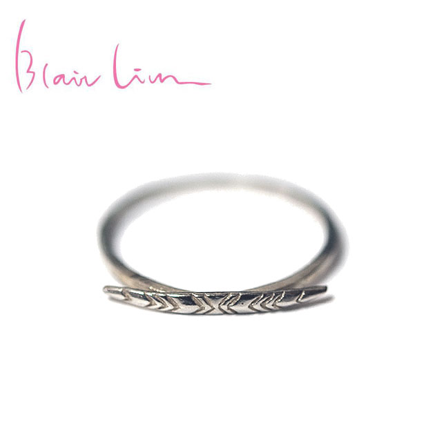 yēׁzBlair Lim uA  [t`[t Vo[O uh{bNXt Leaf Ring (Silver) fB[X Mtg bsO