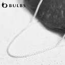 【待望の最新作】≪BULBS≫ バルブス 華奢 シルバー チェーン ネックレス SV925 Zostera Noatti (Silver) レディース ギフト ラッピング