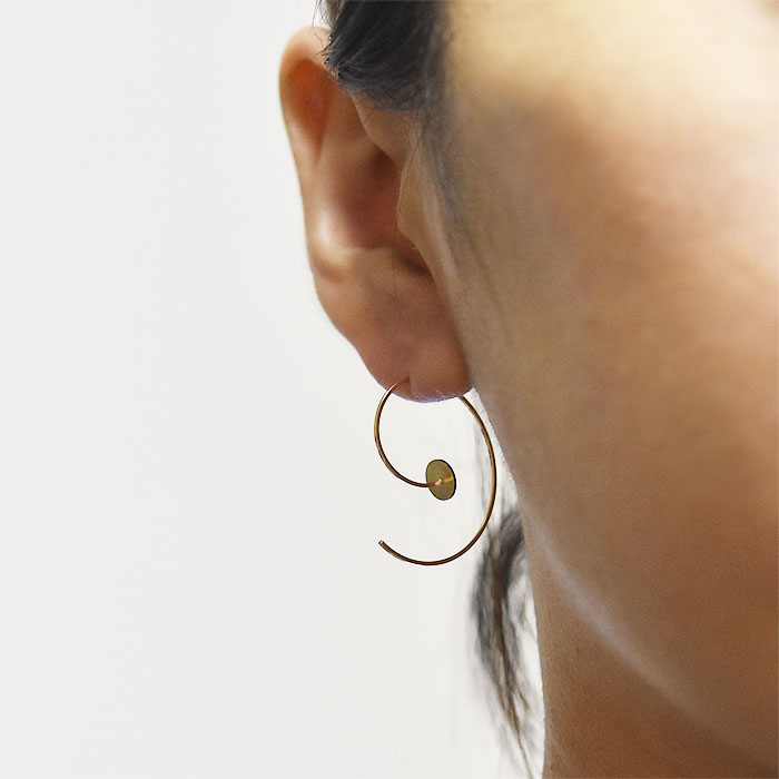 ≪by boe≫ バイ・ボーカーブ ピアス Earrings (Gold)【レディース】 ワンマイルコーデ