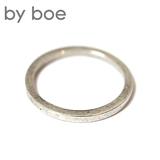 ビームス 【再入荷】≪by boe≫ バイボーシンプル シルバー リング SV925 Simple Silver Ring (Silver) レディース ギフト ラッピング