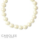 ≪CAROLEE≫ キャロリー パール 真珠 シルバー ネックレス チョーカー White Pearl Necklace (Silver) レディース ギフト ラッピング