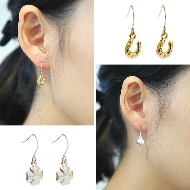 ≪chibi jewels≫ チビジュエルズ 全6種類 ラッキーチャーム フックピアス Lucky Cha...