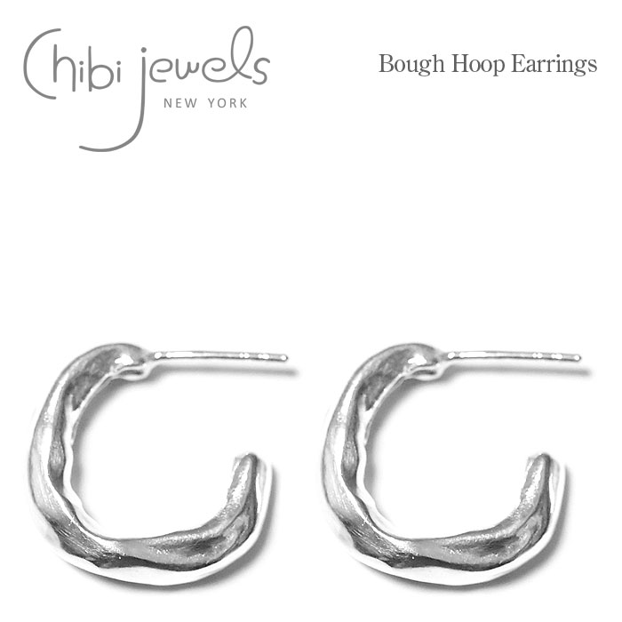 yJ񒅗pzyēׁzchibi jewels `rWGY t[v sAX Vo[ SV925 Golden Bough Hoop Earrings (Silver) fB[X Mtg bsO