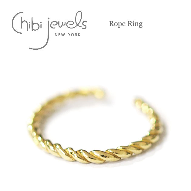 yēׁzchibi jewels `rWGY{w~A [v 2WAY O C[Jt w Rope Ring (Gold) fB[X Mtg bsO