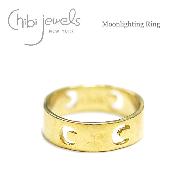 yēׁzchibi jewels `rWGY  [ CeBO O w Moonlighting Ring (Gold) fB[X Mtg bsO