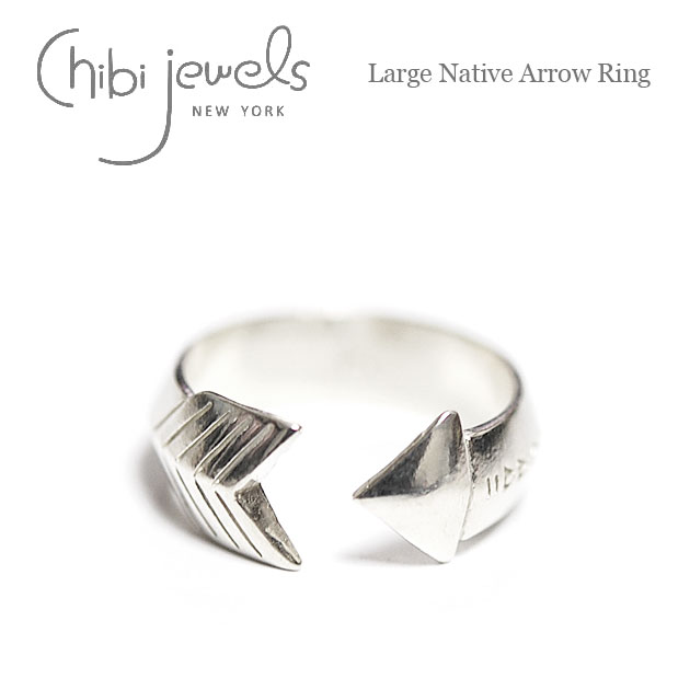 chibi jewels `rWGY{w~A |`[t Vo[O w Large Native Arrow Ring (Silver) fB[X Mtg bsO