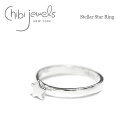 ≪chibi jewels≫ チビジュエルズ 星 スター モチーフ シルバー リング 指輪 SV925 Stellar Star Ring (Silver) レ...