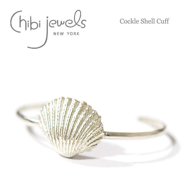 yēׁzchibi jewels `rWGY L VF `[t C^ oO Cockle Shell Cuff Bangle (Silver) fB[X Mtg bsO