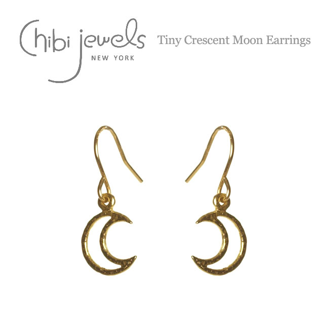 yēׁzchibi jewels `rWGY  [ `[t sAX Tiny Crescent Earrings (Gold) fB[X Mtg bsO