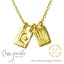 CLASSY Ǻܡۡں١ۡ500OFFݥۢchibi jewels ӥ奨륺 ܥإߥ  ࡼ   ץ졼 ͥå쥹  14ž夲 Sun & Moon Escapular Necklace (Gold)