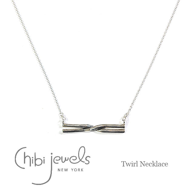 yēׁzchibi jewels `rWGYAeB[NH ˂ cCXg Vo[lbNX Twirl Necklace (Silver) fB[X Mtg bsO