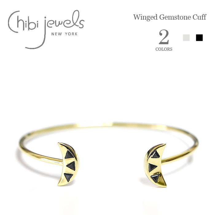 chibi jewels ӥ奨륺2 ŷ  ࡼ󥹥ȡ ֥åͥå  ࡼ  C Х󥰥 Winged Gemstone Cuff (Gold) ǥ ե åԥ