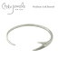 JJ Ǻܡۢchibi jewels ӥ奨륺åܡ å  С Х󥰥 SV925 Wishbone Cuff Bangle (Silver) ǥ ե åԥ