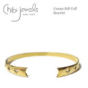 ≪chibi jewels≫ チビジュエルズ 星 スター モチーフ ゴールド バングル Cosmic Rift Cuff Bracelet (Gold) レディ...