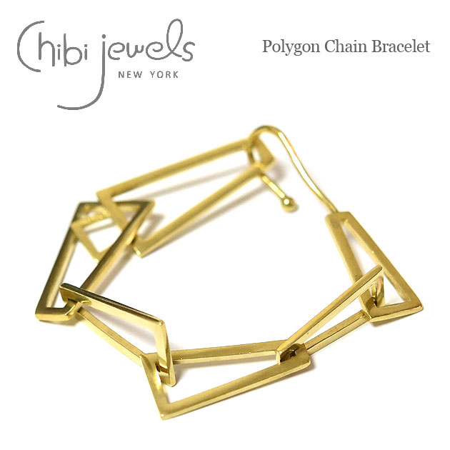 yēׁzchibi jewels `rWGYp` S[h uXbg Polygon Bracelet (Gold) fB[X Mtg bsO